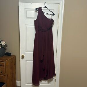 Bridesmaid Dress Deep Burgundy